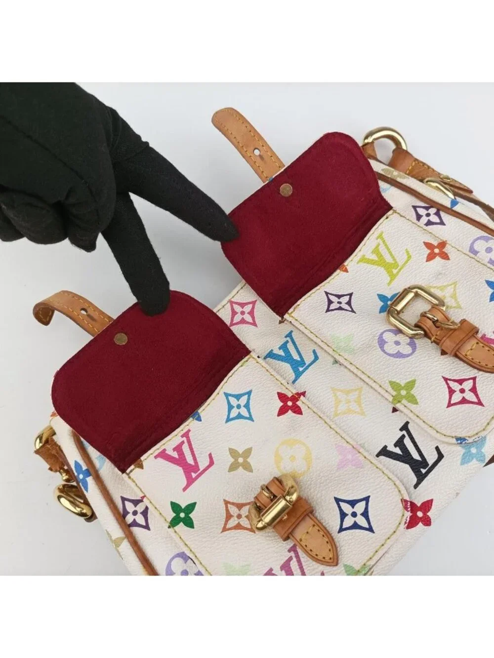 Louis Vuitton Lodge PM Blanc Monogram Multicolor